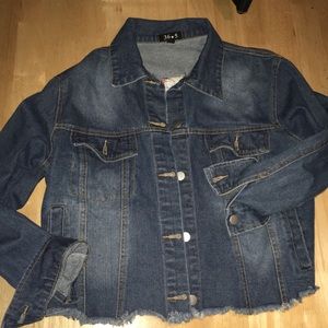 Forever 21: Tiger Jean Jacket (M)